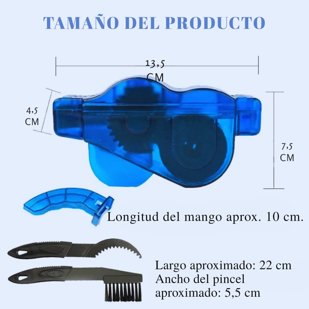 VeloxGuard® — Limpiador de Cadenas para Bicicleta