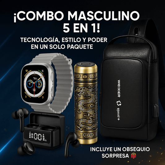 Set Hombre Alfa-(Lleva 4 En 1)